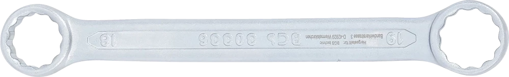 Chave de luneta dupla | extra planas | 18 x 19 mm