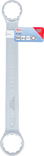 Chave de luneta dupla | extra planas | 20 x 22 mm