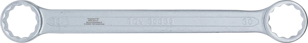Chave de luneta dupla | extra planas | 30 x 32 mm
