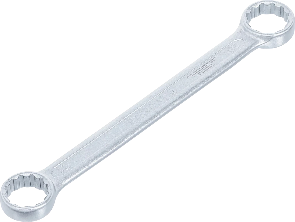 Chave de luneta dupla | extra planas | 21 x 23 mm