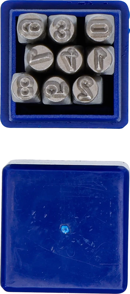 Punções de números | 4 mm