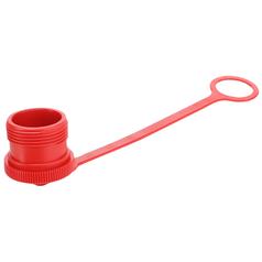 Tampa 1/2'' Vermelho para valvula femea HS10-9-RT001