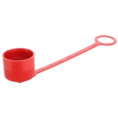 Tampa 1/2'' Vermelho para valvula macho HS10-0-RT001