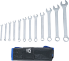 Conjunto de Chaves Combinadas 6-22 mm | 12 Peças | Bolsa Tetron