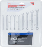 Conjunto de Chaves Combinadas 4-10 mm | 9 Peças