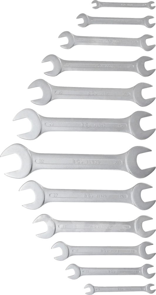 Conjunto de chaves de bocas dupla | 6 - 32 mm | 12 peças
