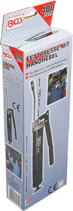 Pistola de lubrificação com alavanca manual