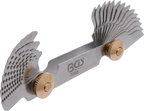 Calibre de rosca | 28 lâminas | Whitworth 4G - 62G