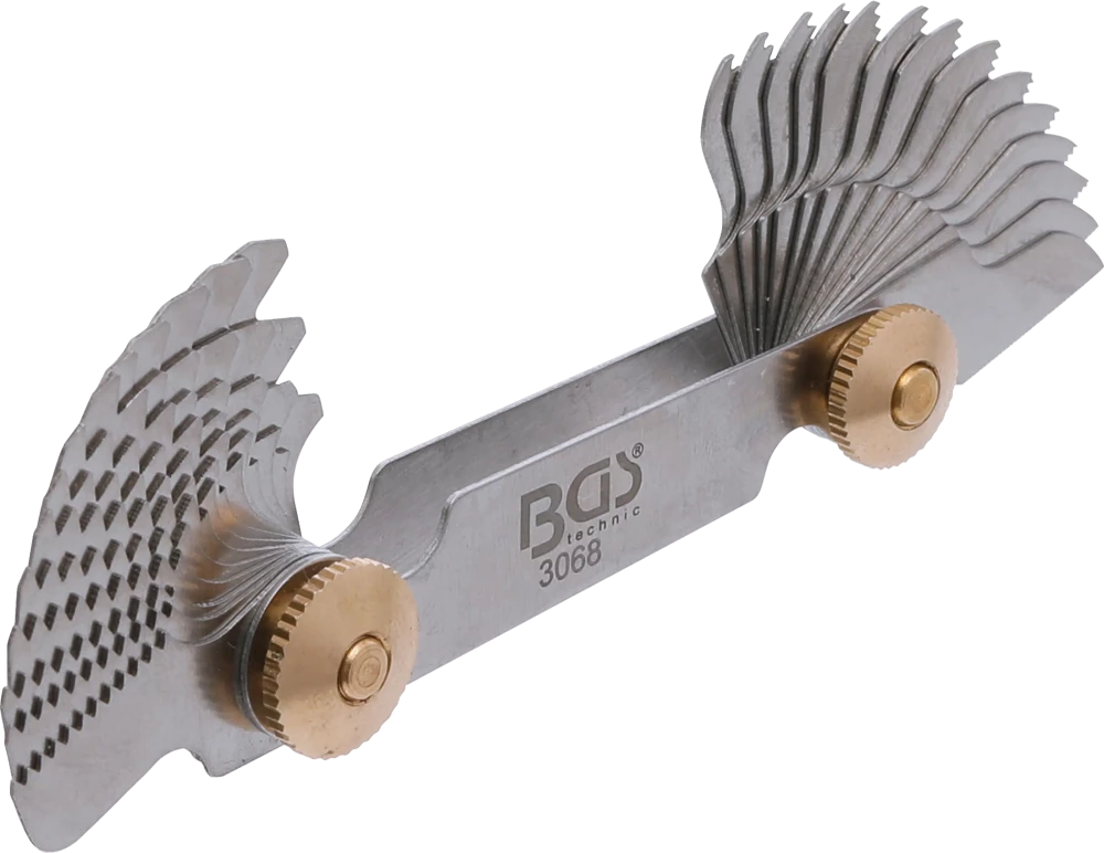 Calibre de rosca | 28 lâminas | Whitworth 4G - 62G
