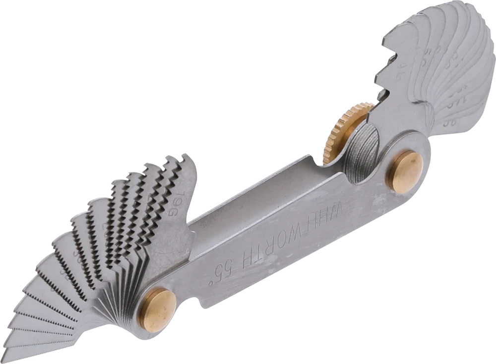 Calibre de rosca | 28 lâminas | Whitworth 4G - 62G