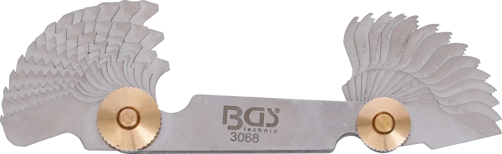 Calibre de rosca | 28 lâminas | Whitworth 4G - 62G