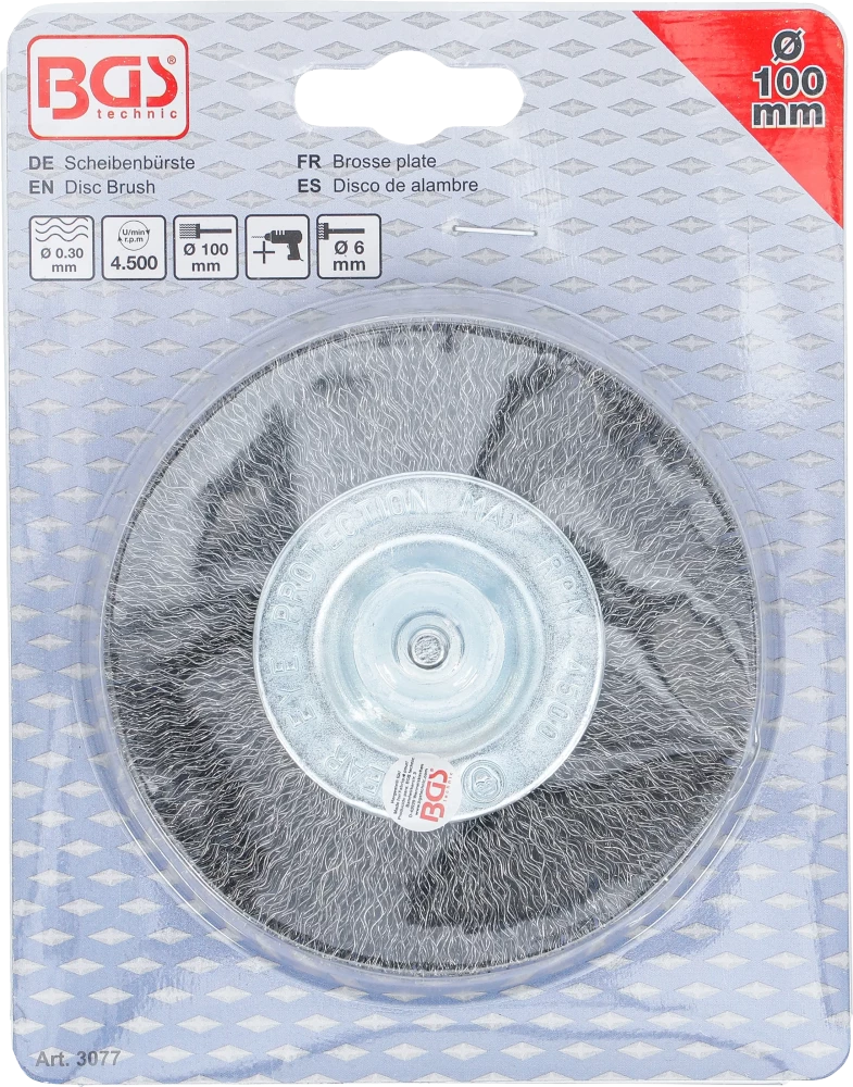 Escova de disco | Ø 100 mm
