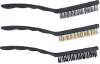 Conjunto de escovas | 225 mm | 3 peças