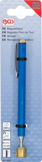Elevadores magnéticos | 670 mm | Força de tração 2,2 kg