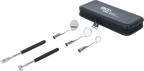 Conjunto de recolhedores magnéticos com LED e de espelhos de inspeção