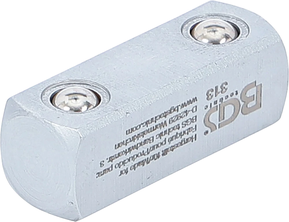 Retângulo de entrada | Retângulo externo 12,5 mm (1/2") | para BGS 312