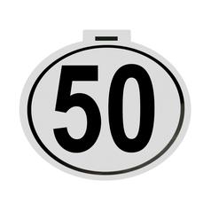 Sinal 50Km/h