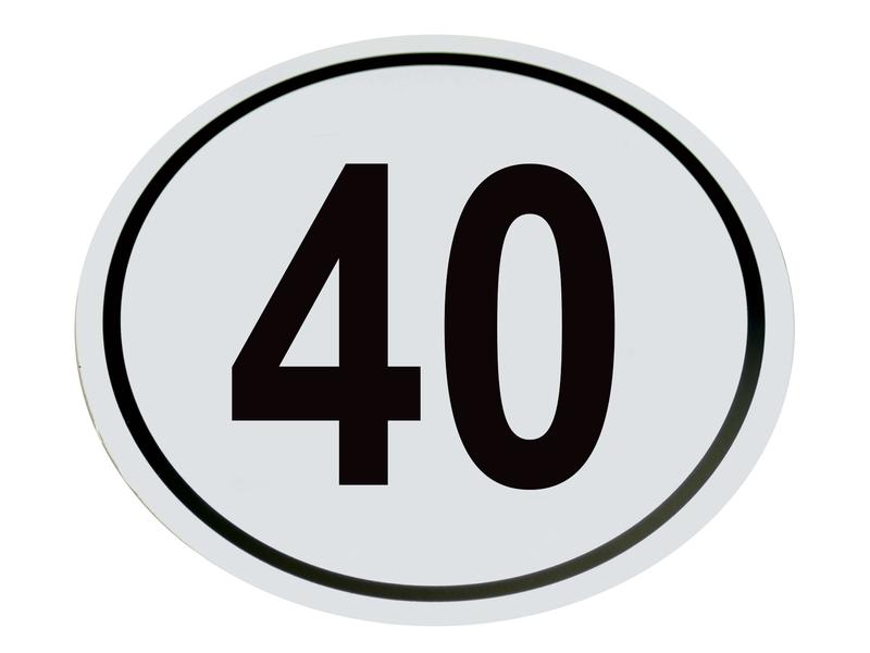 Sinal 40Km/h (S.31374)