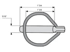 Cavilha Ø7.5mm x 44mm (S.31380)
