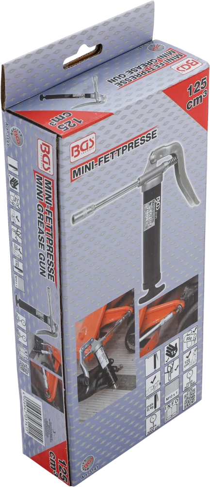 Mini pistola de lubrificação | 125 cm³