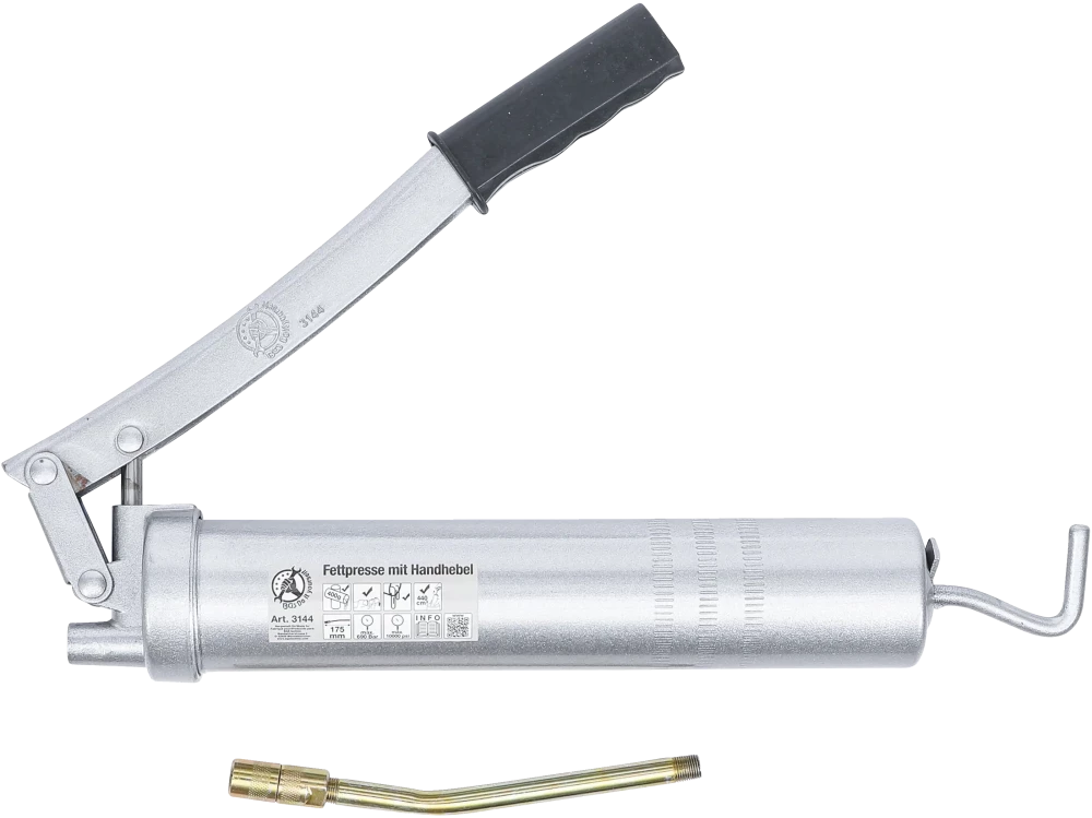 Pistola de lubrificação com alavanca manual | 400 g