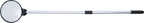 Espelho de inspeção telescópico | Ø 200 mm
