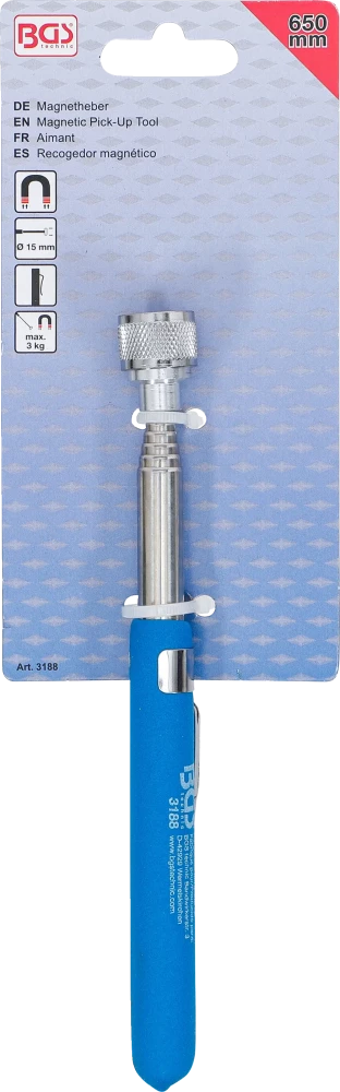 Elevadores magnéticos | 650 mm | Força de tração 3 kg