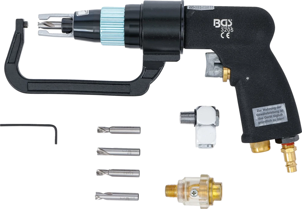 Fresa pneumática para pontos de soldadura