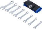Conjunto de Chaves Combinadas Extra Curtas | Polegadas 3/8"-7/8" | 8 Peças