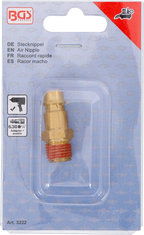 Bico de encaixe | rosca exterior 6,3 mm (1/4")