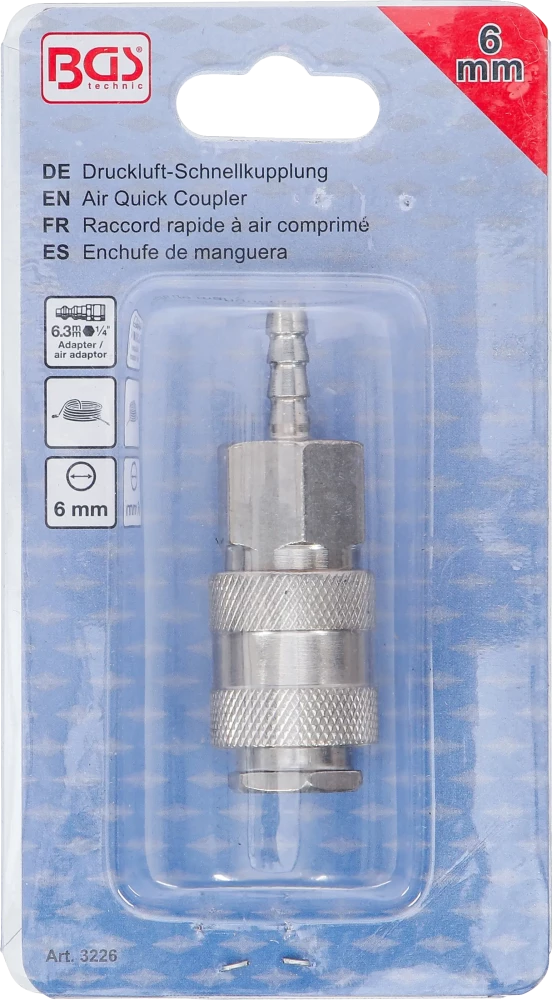Acoplador rápido para ar comprimido