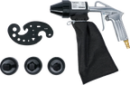 Pistola de jato de areia a ar comprimido incl. acessórios