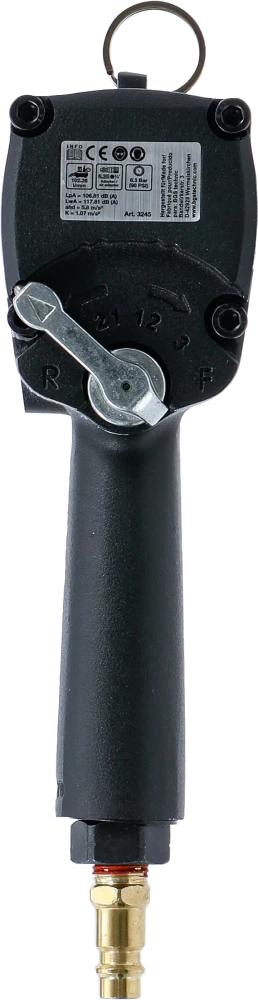 Chave de impacto pneumática | 12,5 mm (1/2") | 678 Nm