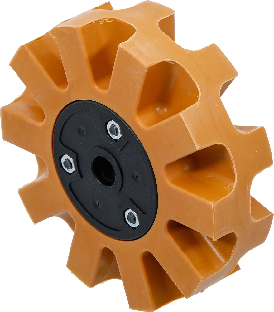 Roda de borracha para BGS 3274 | Ø 105 x 30 x 53 mm