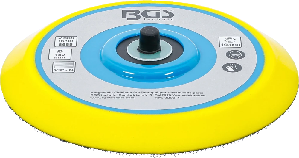 Prato aderente para BGS 3290 / 8688 | Ø 150 mm
