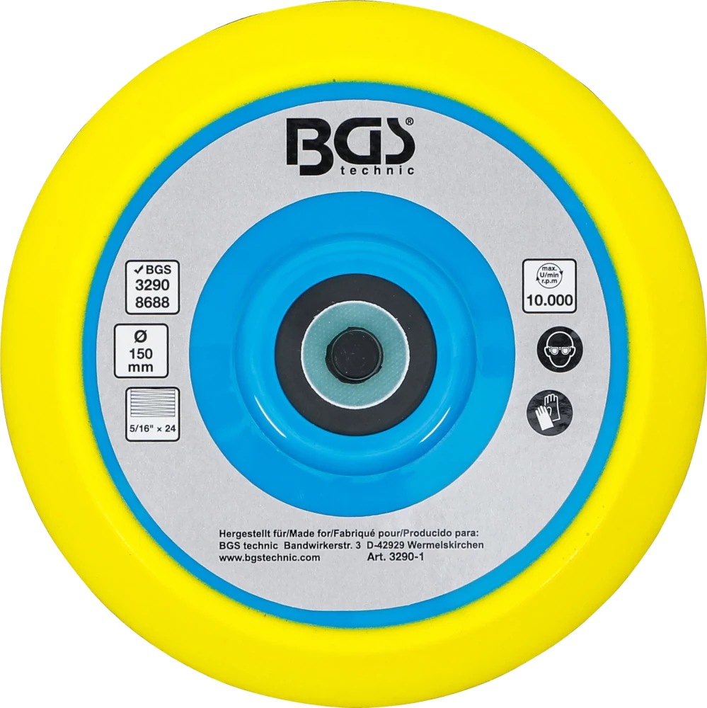 Prato aderente para BGS 3290 / 8688 | Ø 150 mm