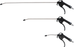 Conjunto de pistolas de ar comprimido | 110 / 300 / 500 mm | 3 peças