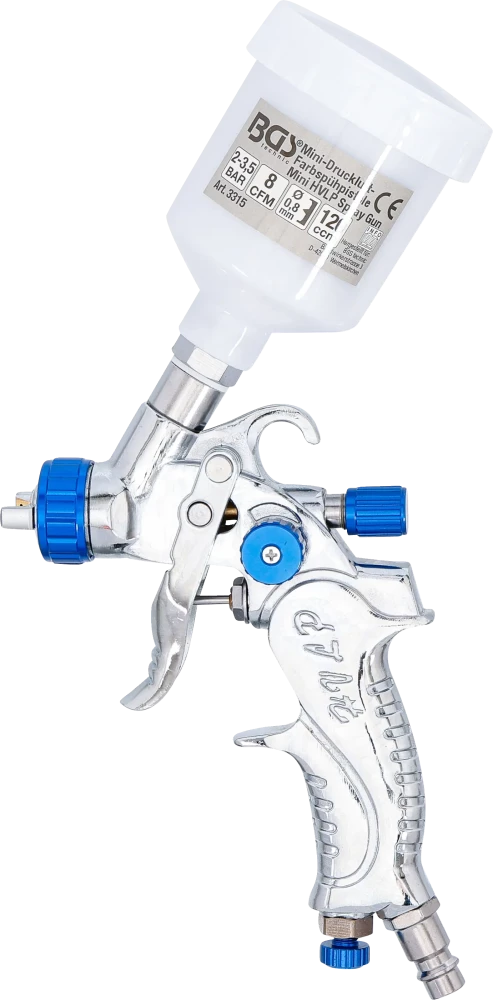 Mini pistola de pulverização de tinta a ar comprimido | 120 cm³