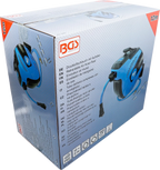 Enrolador de mangueira de ar comprimido | automático | 12 m + 2 m