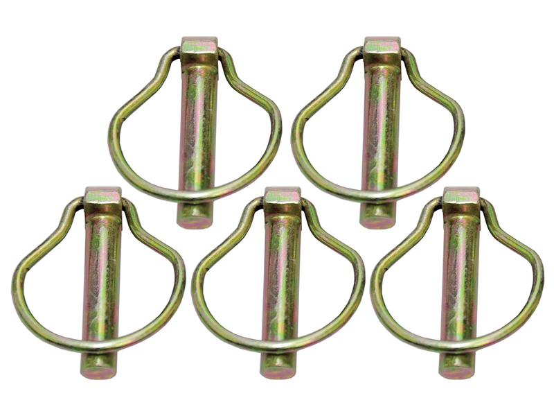 Agripak 5 un. Cavilha mola tipo Pêra 9.5mm x 44.5mm (S.3335)