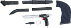 Pistola de ar comprimido de sucção e sopro | reversível | 8 peças