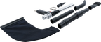 Pistola de ar comprimido de sucção e sopro | reversível | 8 peças