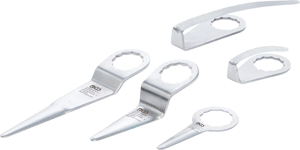 Conjunto de lâminas de corte para cortador de vidros a ar comprimido | para BGS 3218, 9291 | 5 peças