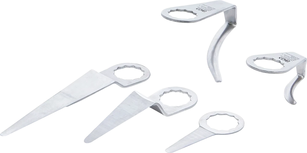Conjunto de lâminas de corte para cortador de vidros a ar comprimido | para BGS 3218, 9291 | 5 peças