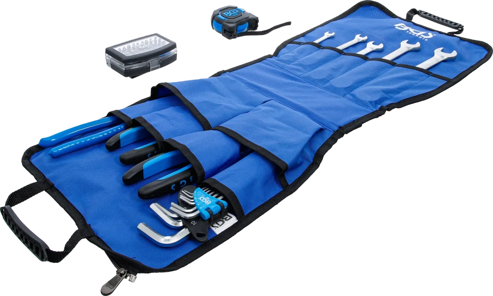 Mochila de ferramentas | com pega telescópica, móvel | 66 peças