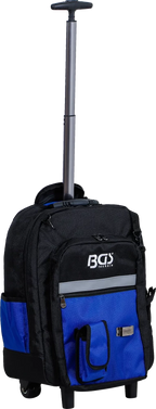 Mochila de ferramentas | com pega telescópica, móvel | 66 peças
