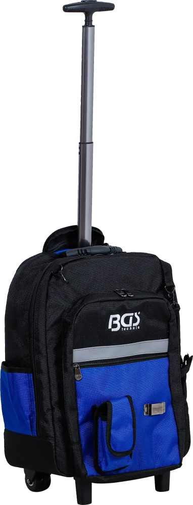 Mochila de ferramentas | com pega telescópica, móvel | 66 peças