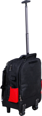 Mochila de ferramentas VDE | com pega telescópica, móvel | 27 peças