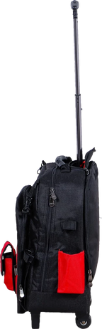 Mochila de ferramentas VDE | com pega telescópica, móvel | 27 peças