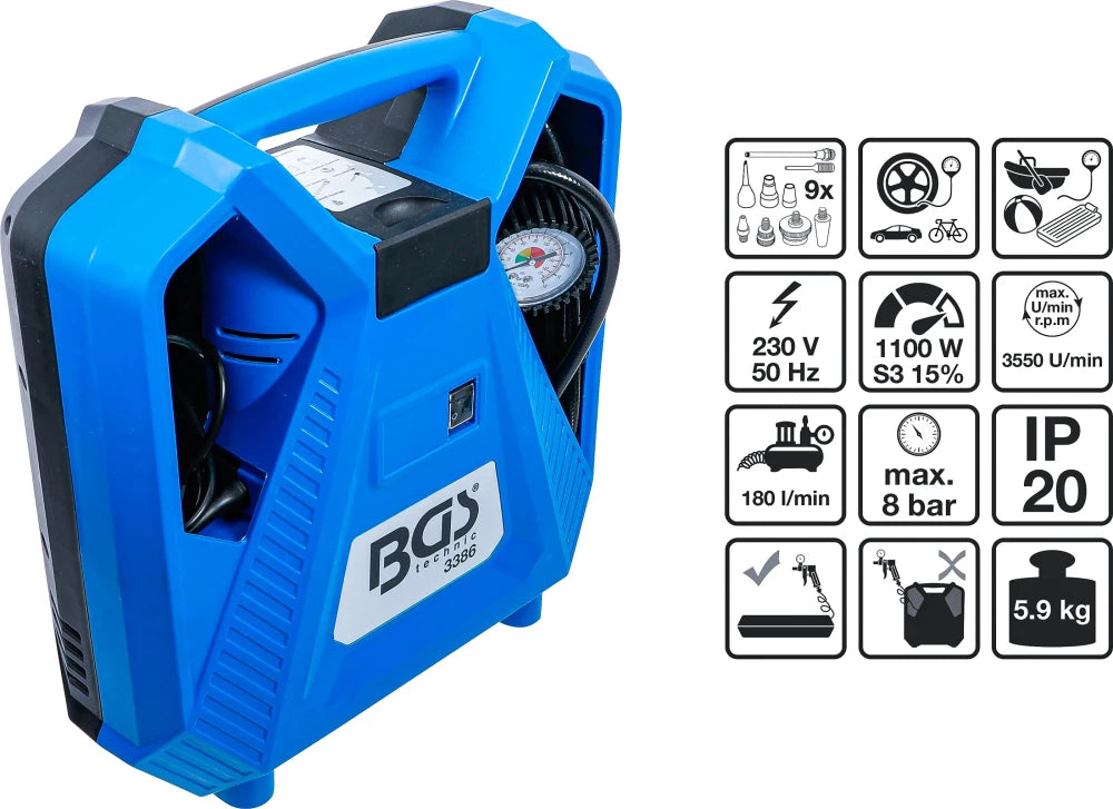 Compressor de ar comprimido móvel